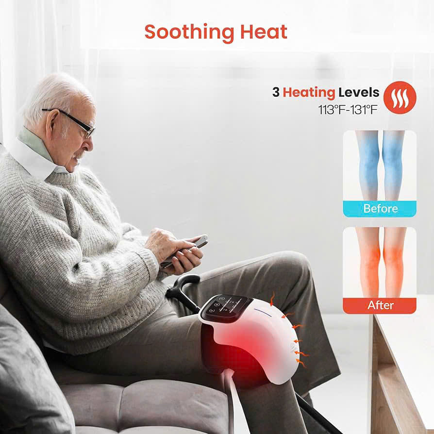 Vimass™ Knee Massager with Heat & Red Light Therapy